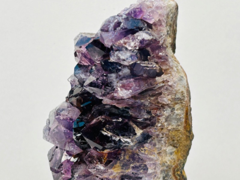 Photo 3 of 662541…5”  amethyst rock on stand - height includes display stand 