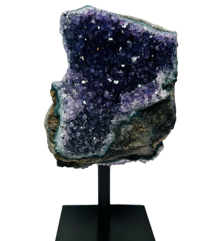 Photo 1 of 662542…5.5”  amethyst rock on stand - height includes display stand 