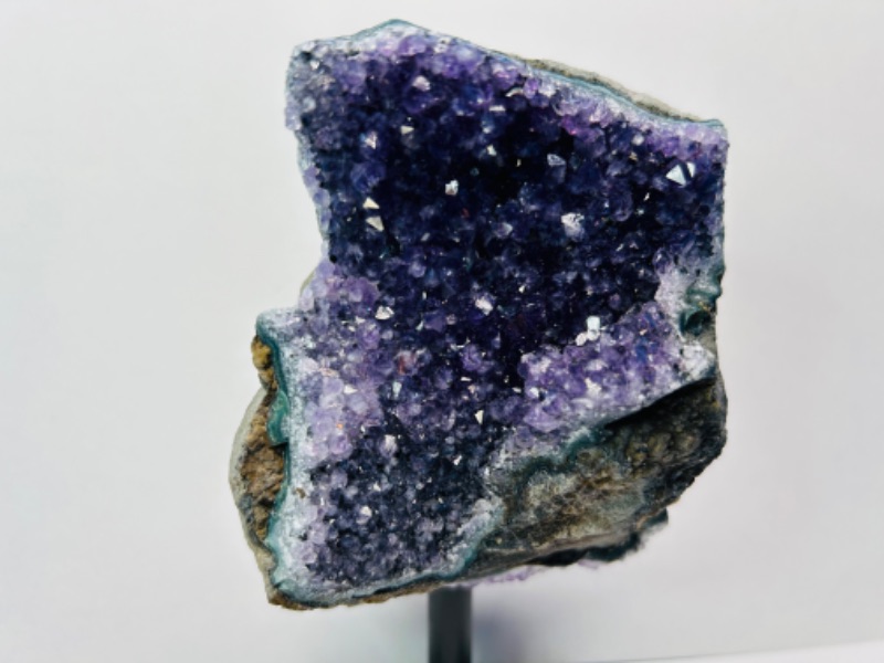 Photo 2 of 662542…5.5”  amethyst rock on stand - height includes display stand 