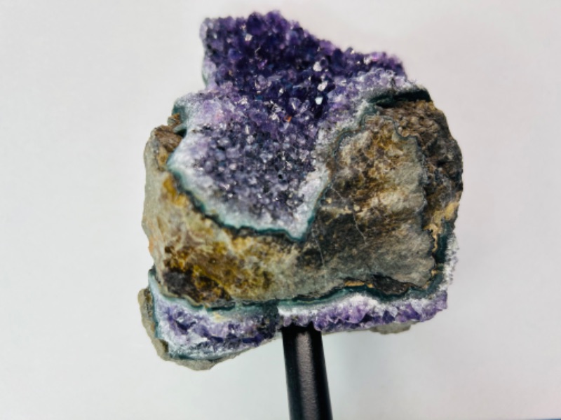 Photo 4 of 662542…5.5”  amethyst rock on stand - height includes display stand 