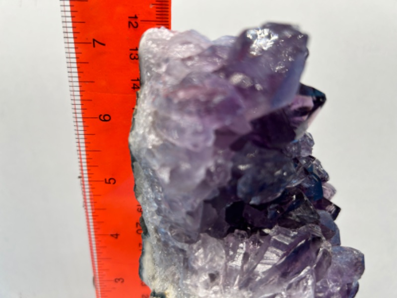 Photo 4 of 662543…7”  amethyst rock on stand - height includes display stand 