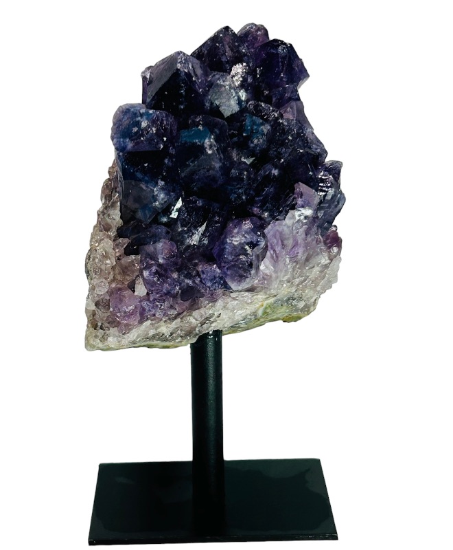 Photo 1 of 662544…5”  amethyst rock on stand - height includes display stand 