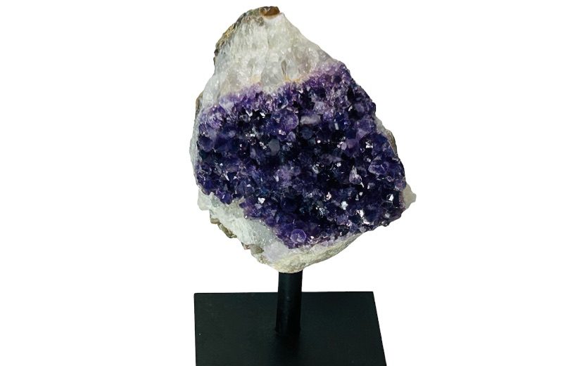 Photo 1 of 662547…4.5”  amethyst rock on stand - height includes display stand 