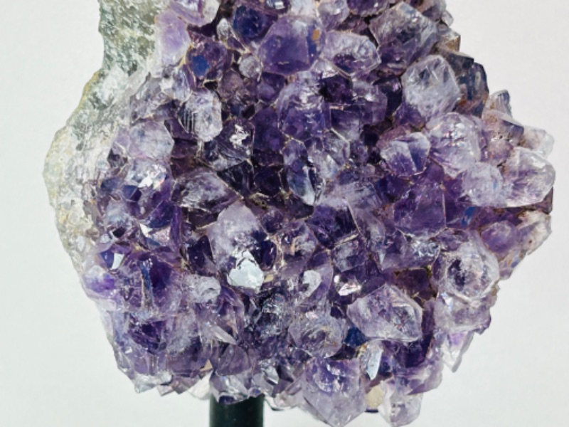 Photo 2 of 662549…4.5”  amethyst rock on stand - height includes display stand 