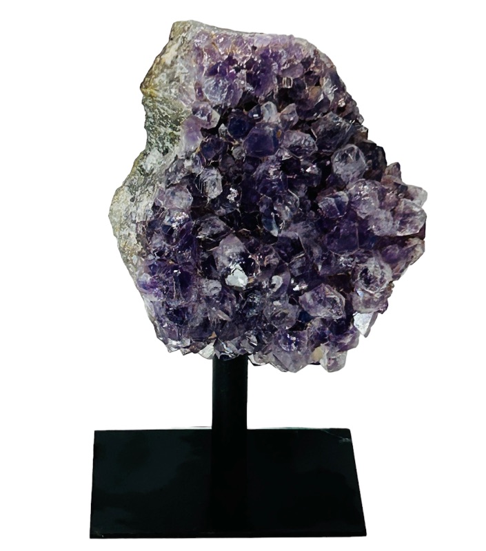 Photo 1 of 662549…4.5”  amethyst rock on stand - height includes display stand 