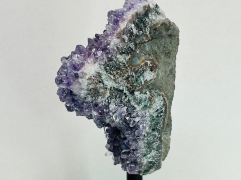 Photo 3 of 662550…5”  amethyst rock on stand - height includes display stand 