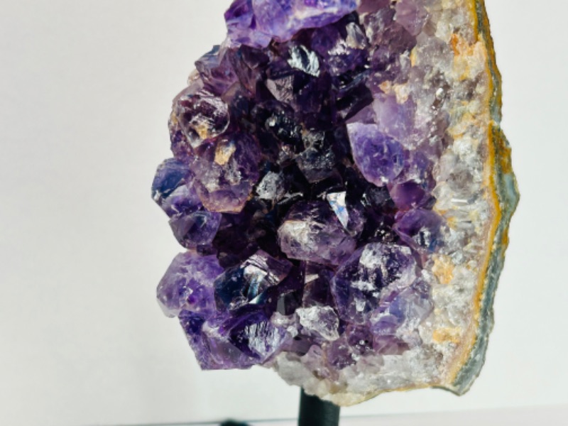 Photo 1 of 662551…5.5”  amethyst rock on stand - height includes display stand 