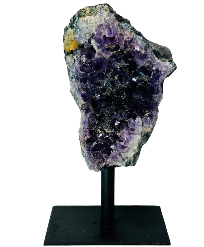 Photo 1 of 662553…5”  amethyst rock on stand - height includes display stand 