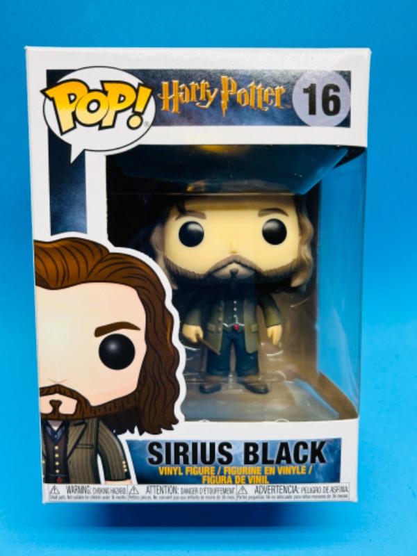 Photo 1 of 662618…Funko pop Harry Potter Sirius Black vinyl figure 