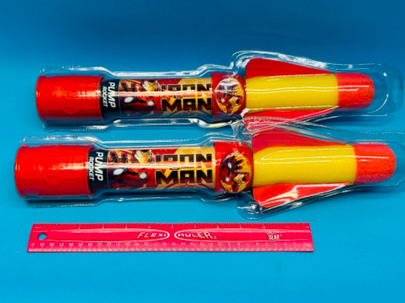 Photo 1 of 662680…2 iron man pump rockets 