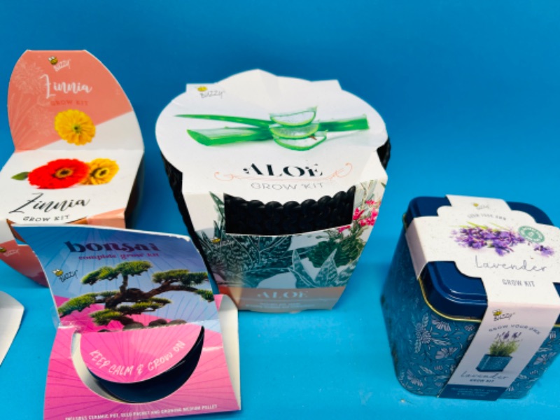 Photo 3 of 662701…grow kits- aloe, lavender, Bonsai, zinnias, and coneflower 