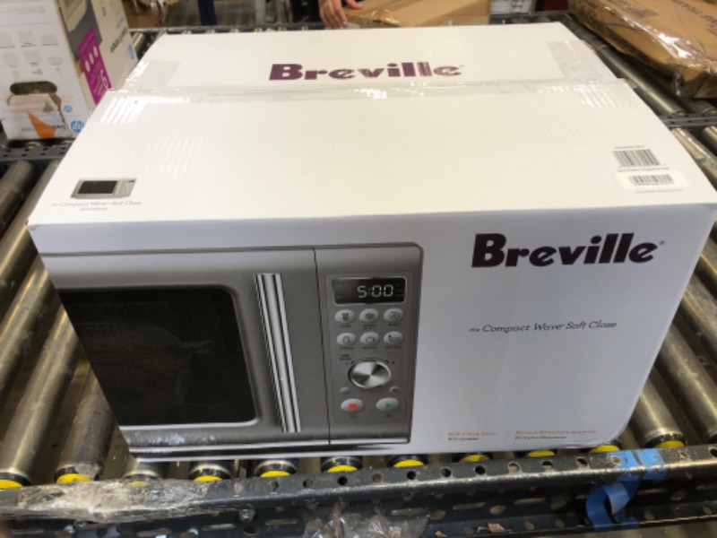 Photo 4 of Breville Compact Wave Soft-Close Microwave Oven, Silver, 