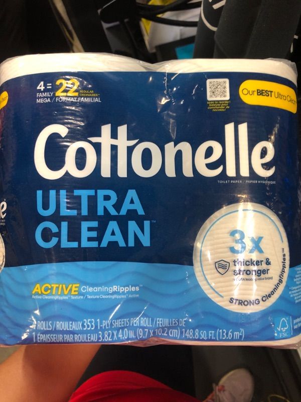 Photo 1 of 4 count cottonelle toilet paper