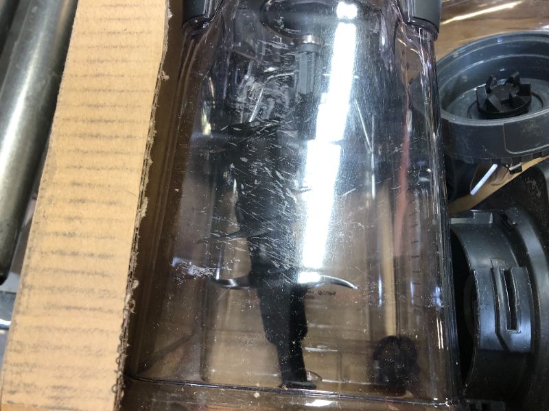 Photo 1 of Ninja BL660 Professional Compact Smoothie & Food Processing Blender, 1100-Watts, 3 Functions for Frozen Drinks, Smoothies, Sauces, & More, 72-oz.* Pitcher, (2) 16-oz. To-Go Cups & Spout Lids, Gray 1100 Watts with Single Serve