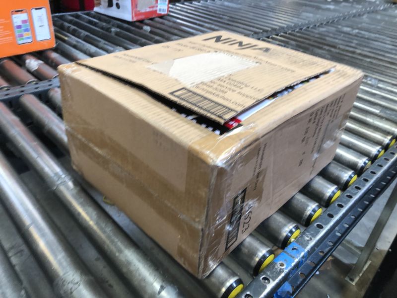 Photo 1 of Ninja BL660 Professional Compact Smoothie & Food Processing Blender, 1100-Watts, 3 Functions for Frozen Drinks, Smoothies, Sauces, & More, 72-oz.* Pitcher, (2) 16-oz. To-Go Cups & Spout Lids, Gray 1100 Watts with Single Serve