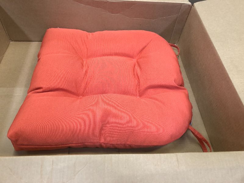 Photo 1 of chair cushion 19"x19"