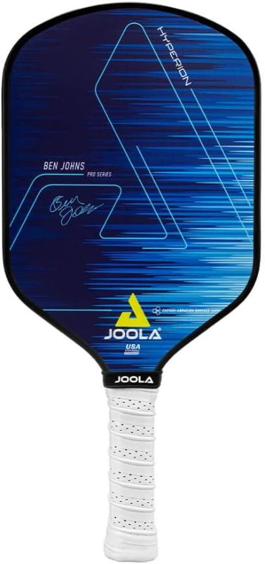 Photo 1 of JOOLA Ben Johns Hyperion CAS Pickleball Paddle - Carbon Abrasion Surface with High Grit & Spin, Sure-Grip Elongated Handle, Pickle Ball Paddle with Polypropylene Honeycomb Core, USAPA Approved
