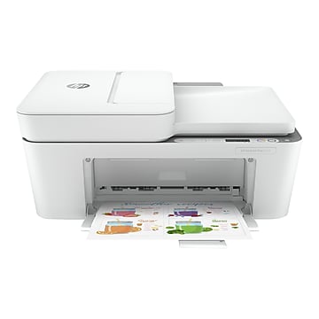 Photo 1 of HP DeskJet Plus 4155 Wireless All-in-One Printer - Compact Inkjet Printer with Mobile Printing, Scanner, Copier, Bluetooth, Home Office & WiFi Compatible