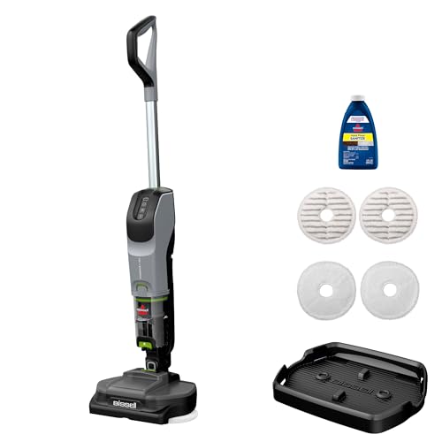 Photo 1 of BISSELL® SpinWave® + Vac Cordless, Hard Floor Spin Mop + Vacuum, Lay-Flat, Multi-Use Cleaning, Hard Floor Sanitize Formula Included
