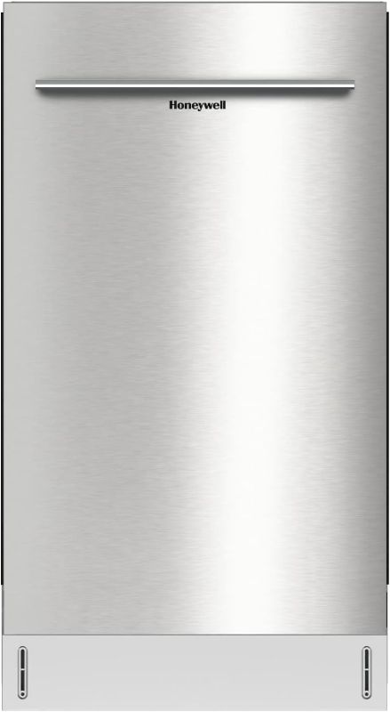 Photo 1 of Honeywell 18 Inch Dishwasher with 8 Place settings, 6 Washing Programs, Stainless Steel Tub, UL/Energy Star- Stainless Steel
