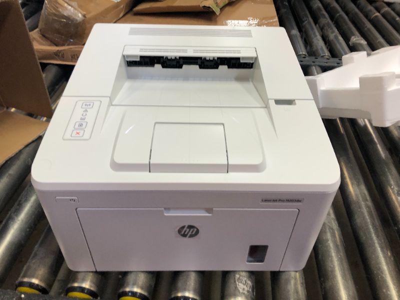Photo 2 of HP LaserJet Pro M203dw Wireless Monochrome Printer with built-in Ethernet & 2-sided printing, works with Alexa (G3Q47A)
