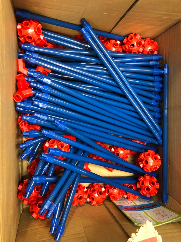 Photo 1 of Fort Building Kit for Kids,STEM Construction Toys, Educational Gift for 4 5 6 7 8 9 10 11 12 Years Old Boys and Girls,Ultimate Creative Set for Indoor & Outdoors Activity,140 Pcs