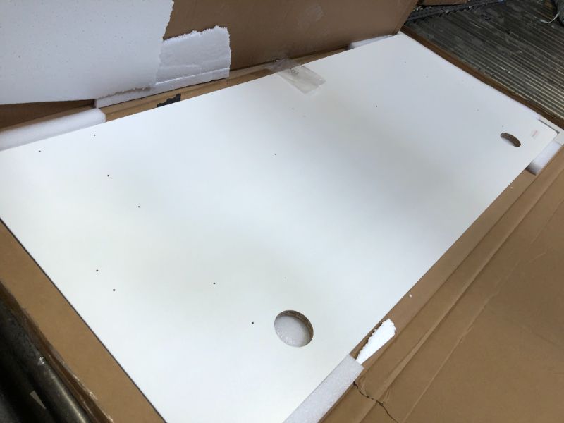 Photo 1 of standing desk table top white 