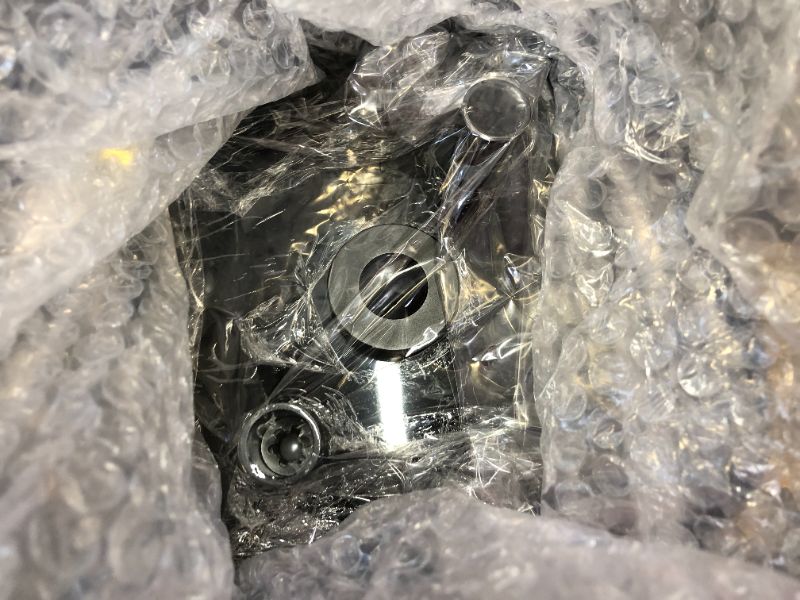 Photo 1 of 2 Hose Hookah Set with Travel Case - YADO Square Hookah to Go - Cube Acrylic Hookah with Big Silicone Bowl for Smoking Coal Tongs