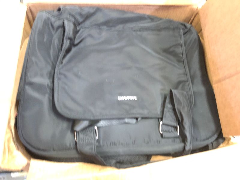 Photo 2 of BAGSMART Weekender Bag Travel Duffle Bag Large Carry On Overnight Bag Carry On Bag for Personal Items, Black, 27L Black Large