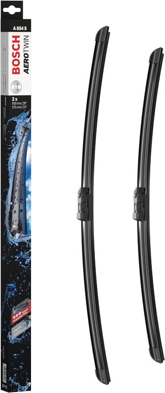 Photo 1 of BOSCH 3397007854 AeroTwin OE Replacement Wiper Blades Driver & Passenger Side - Set of 2 (26" & 23") Top Lock 19mm
