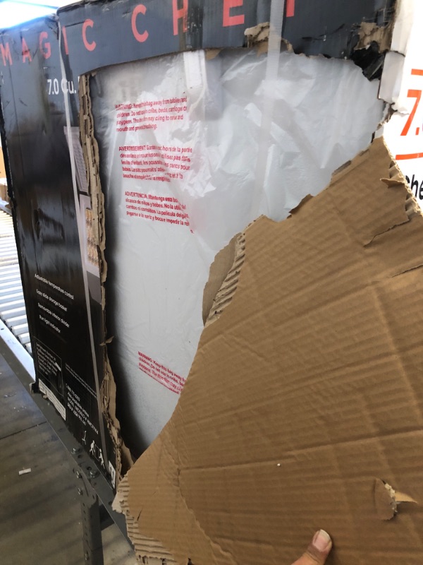 Photo 1 of 7.0 cu. ft. Chest Freezer in White
