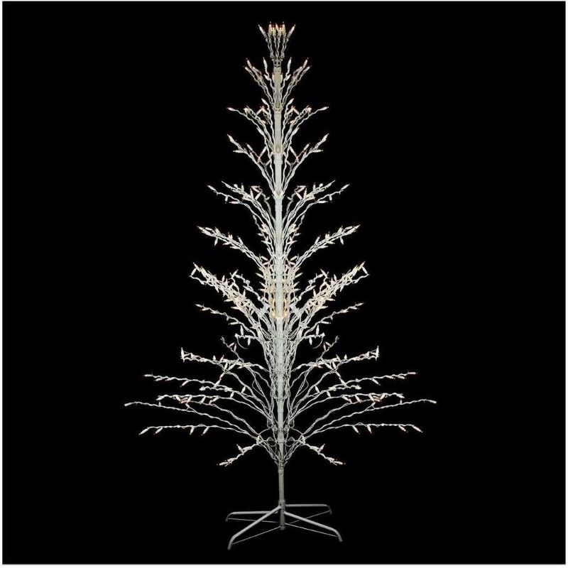 Photo 1 of 4' Pre-Lit Cascade Twig Tree Outdoor Christmas Decoration - Clear Lights