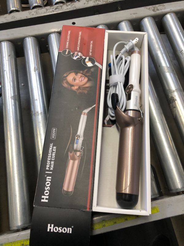 Photo 1 of 2 Inch Curling Iron Large Barrel Long Barrel Curling Wand Dual Voltage Ceramic