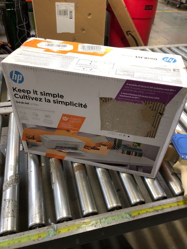 Photo 2 of HP DeskJet 2734e Wireless Color All-in-One Printer with 9 Months Free Ink (26K72A)