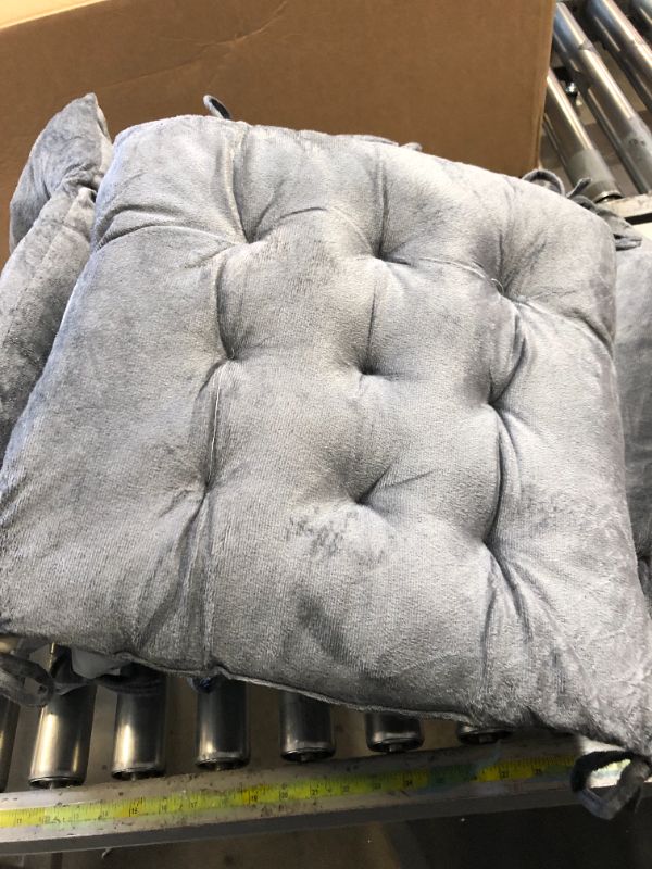 Photo 1 of 10 PCK CHAIR CUSHIONS SEATS GREY