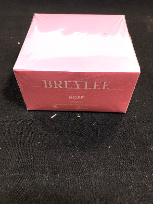 Photo 2 of BREYLEE Pink Rose Eye Mask– 30 Pairs - Eye Treatment Mask, Under Eye Bags Treatment, Under Eye Masks for Puffy Eyes, Anti-Aging,Anti-Wrinkle and Fine Lines, Under eye Dark Circles