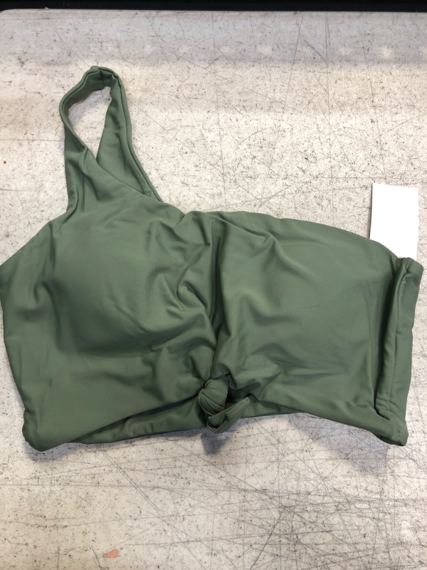 Photo 1 of Green Swim Suit Top Large 