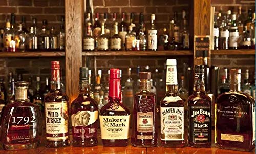 Photo 1 of HCFGUS 1000 Pieces Jigsaw Puzzle for Adults Puzzles Premium Quality Jigsaw Puzzle Intense Colors and High Definition Printing Hobby Puzzles Toy 27.6 x 19.7 inch(WhiskyDay) Whiskey