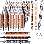 Photo 1 of Colarr 100 PCS Halloween Pens Bulk Halloween Ballpoint Pens Retractable Halloween Gel Ink Pens Novelty Pumpkin Pumpkin Ghost Spider Skull Pens for Office School Halloween Party Favor(Stylish)