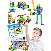 Photo 1 of Brickyard Building Blocks STEM Toys - Educational Building Toys for Kids Ages 4-8 with 101 Pieces, Tools, Design Guide and Toy Storage Box, Gift for Boys & Girls*****Factory Sealed
