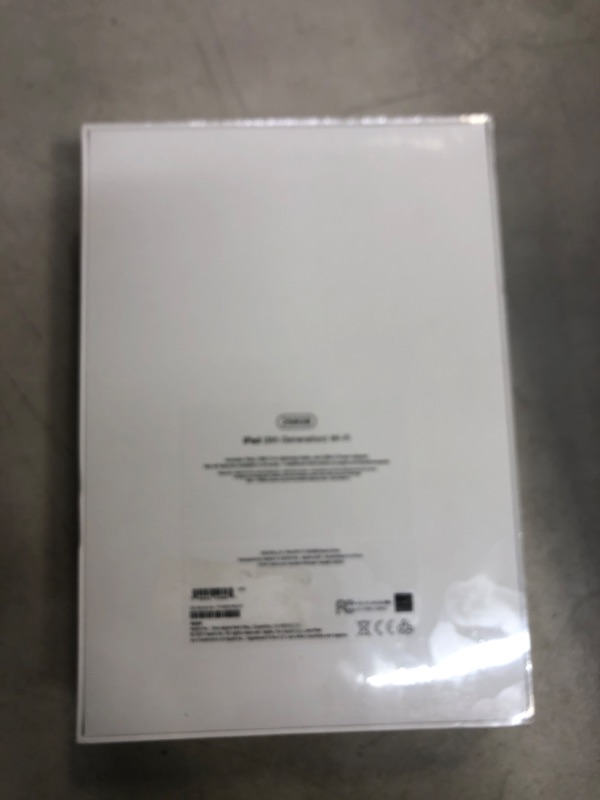 Photo 5 of Apple iPad 10.2-inch Wi-Fi 256GB (2021, 9th Generation) - Space Gray*****Factory Sealed
