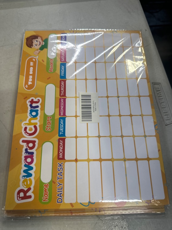 Photo 2 of  Behavior Chart for Kids at Home – 20 Sticker Chart Toddlers with 320 Chore Stickers & 2340 Star Charts – Incentive Toddler Chores Charts for Adding Motivation, Good Habits