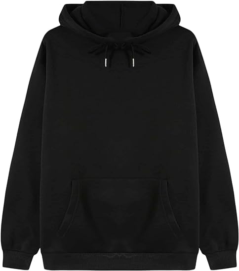 Photo 1 of SOLY HUX Womens Sweatshirt Graphic Hoodies Letter Print Casual Long Sleeve Drawstring Pullover Tops with Pocket. Large
