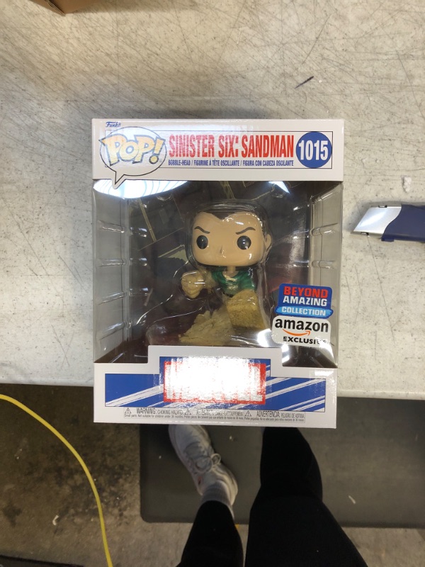 Photo 2 of Funko Pop! Deluxe: Marvel Sinister 6 - Sandman, Amazon Exclusive, Figure 3 of 7