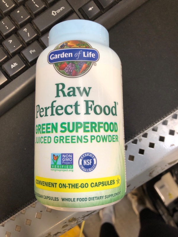 Photo 2 of Garden of Life Garden of Life Raw Organic Perfect Food Green Superfood, 240 ea