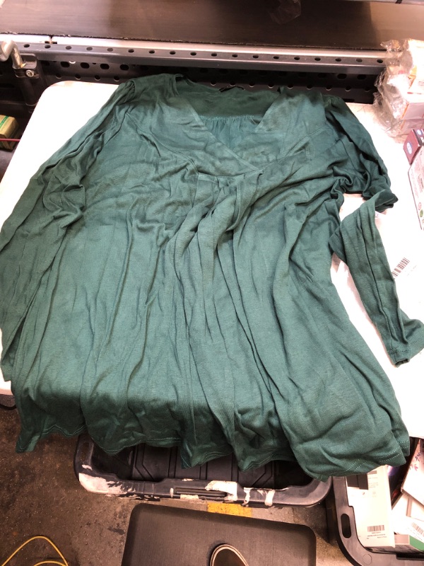 Photo 1 of 3xl long sleeve green shirt 