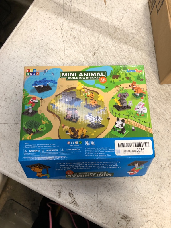 Photo 1 of fun little toys fun brix mini animal building brick 12 pack