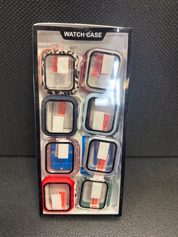 Photo 2 of [16 Pack] Case Compatible with Apple Watch Series 3/2/1 38mm with Screen Protector, HASDON Full Coverage Bumper Hard PC Ultra-Thin Protective Cover for iwatch 38mm Accessories 16 Packs 38 mm