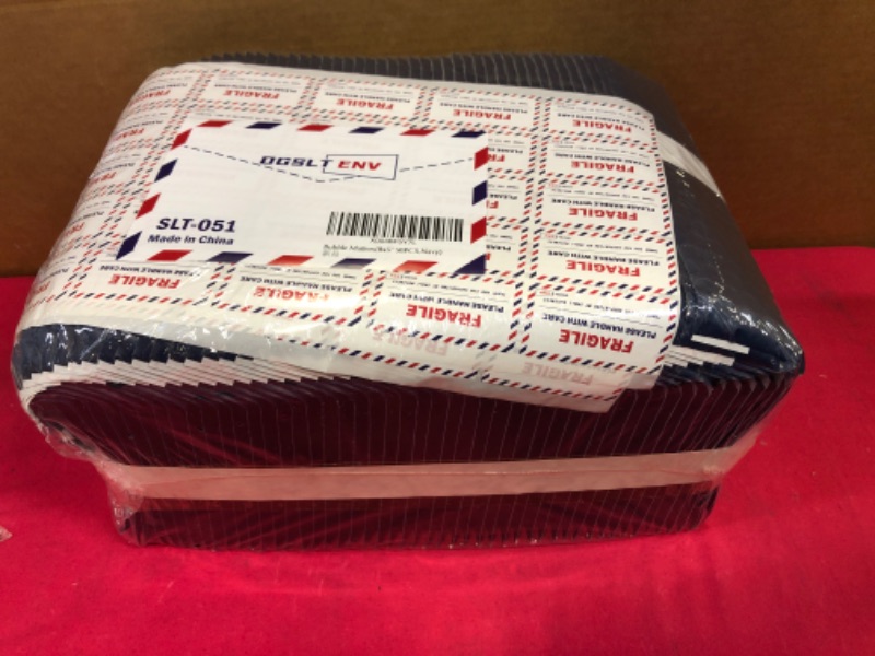 Photo 1 of DGSLTENV 8x5" Side-Opening Navy Bubble Mailers (50-Pack
