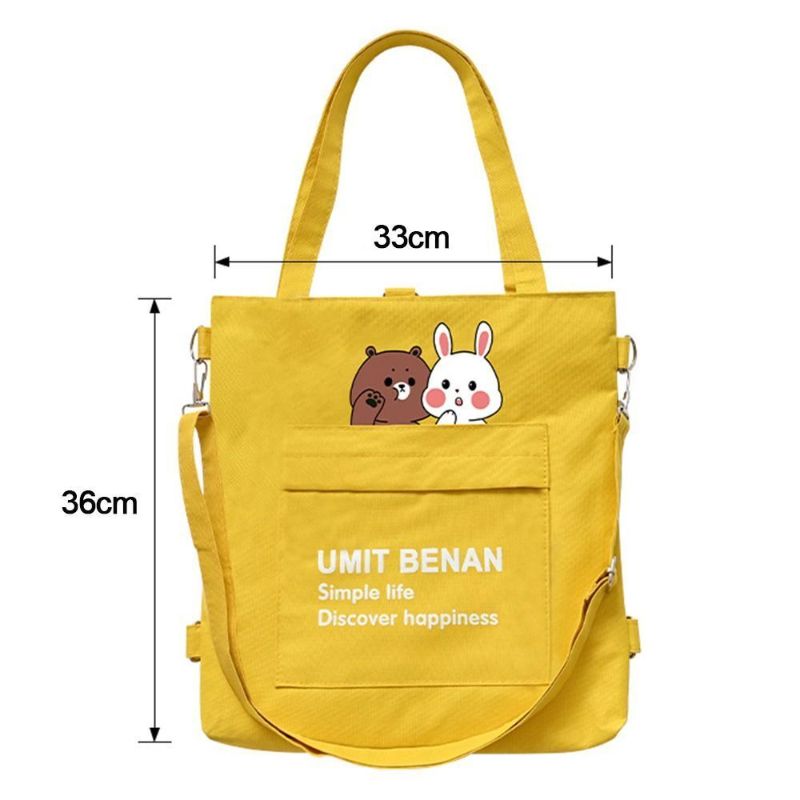 Photo 1 of  Bag Shopping Tote Large Capacity Tote Bag Backpacks Handbags Canvas Bag
